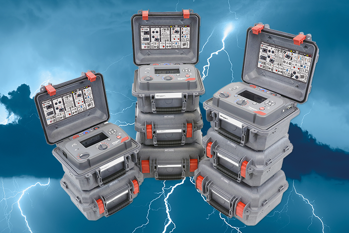 Megger introduceert drie nieuwe reeksen isolatieweerstandtesters