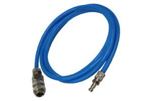 BLAUWE LIJN verbindingsslang 20 bar DN2.7m-DN5f 1,0 m