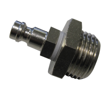 LIGNE BLEUE bouchon d'arrêt 1/2" filetage externe DN5