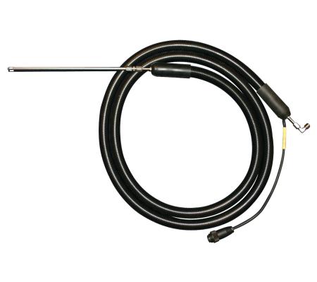 LIGNE BLEUE Tuyau d'échantillon. chauffé