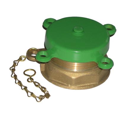 Vuldop met groen deksel