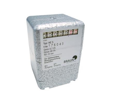 Braun HZ compteurs pour mazout