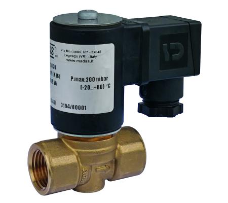 Madas Elektromagneetventiel NG 200 mbar - R 3/4”