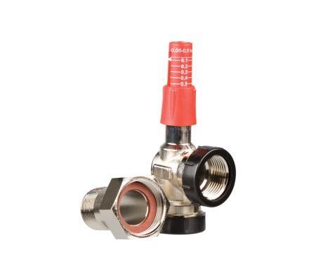 Type DIF M 3/4" met koppeling M 1"