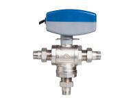 OR 3-weg gemotoriseerde kogelkraan