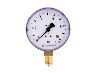 EURO-INDEX Manomètres avec boîtier en acier - CL 1.6