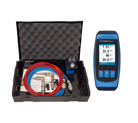 CAPBs PT85 set met datalogger en drukverschilsensor