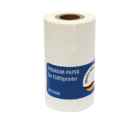 LIGNE BLEUE Papier thermique autocollant