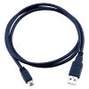 LIGNE BLEUE Câble de charge et de données mini-USB