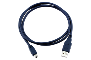 BLAUWE LIJN oplaad- en datakabel mini-USB