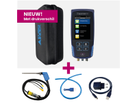 analyseur de combustion avec mesure de pression