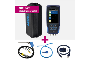 rookgasanalyser met drukverschil