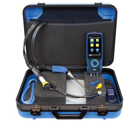 BLAUWE LIJN Eurolyzer S1 O2, CO2, CO, druk in luxe slagvaste koffer