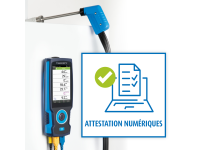 LIGNE BLEUE Eurolyzer S1 O2, CO2, CO, pression en mallette de luxe antichocs
