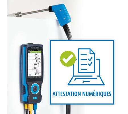 LIGNE BLEUE Eurolyzer S1 O2, CO2, CO en mallette Sortimo