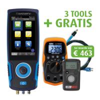 BLAUWE LIJN Eurolyzer S1 O2, CO2, CO in Sortimo koffer