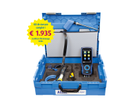 LIGNE BLEUE Eurolyzer S1 O2, CO2, CO, pression en mallette Sortimo