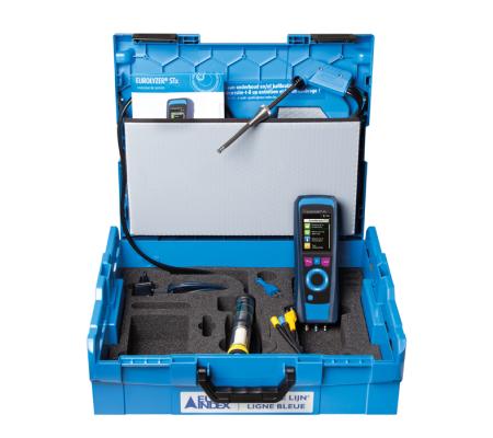 LIGNE BLEUE Eurolyzer STx O2, CO2, CO/H2, pression différentielle