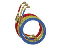 Mastercool tuyaux de remplissage 90 cm ¼" SEA, pour réfrigérants