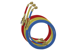 Mastercool vulslangenset 90 cm ¼" SEA, voor koudemiddelen