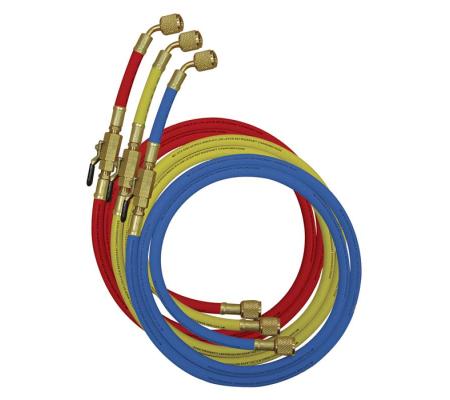 Mastercool tuyaux de remplissage 90 cm ¼" SEA, pour réfrigérants