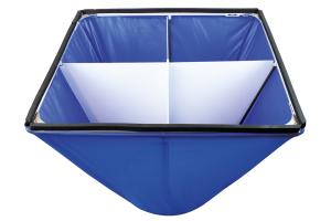 Airflow 650 x 650 hotte de mesure avec cadre