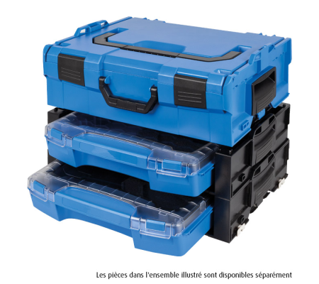 LIGNE BLEUE Coffret i-Boxx et mousse avec des coupures pour CAPBs