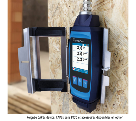 LIGNE BLEUE support mural pour le CAPBs device