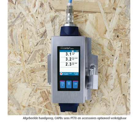 BLAUWE LIJN CAPBs device muurbeugel