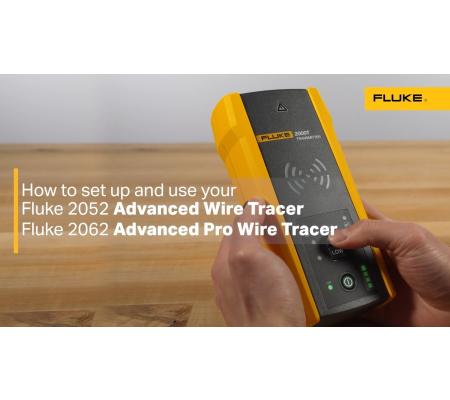 Fluke 2052 en 2062 | How to trace wire in walls with the Fluke 2052 and 2062 Advanced Wire Tracer