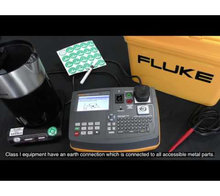 Fluke 6500-2 PAT Tester: How to test a class I appliance