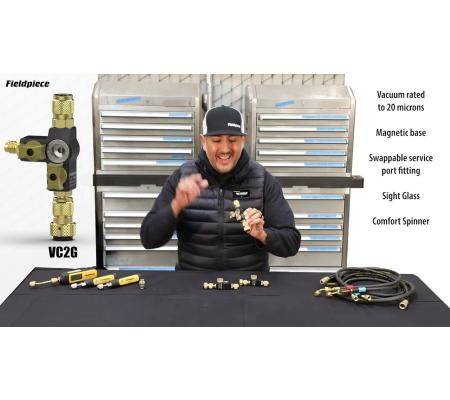 Fieldpiece video Outil de démontage d'obus de valve