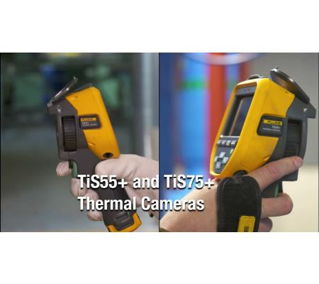 Step up met onze nieuwe Fluke TiS55 + en TiS75 + warmtebeeldcamera's
